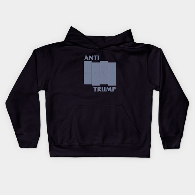 anti trump Kids Hoodie by night sometime